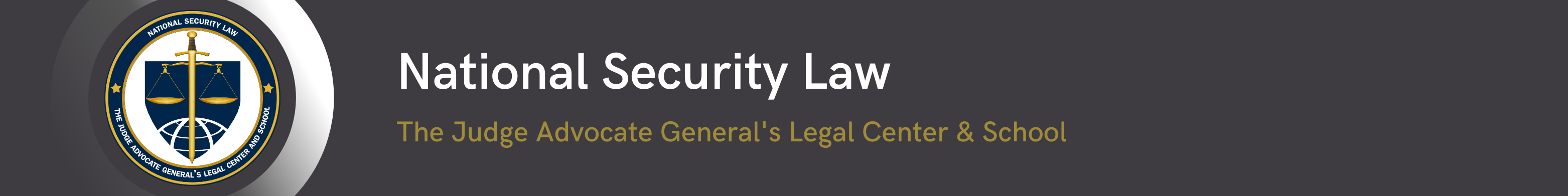 National Security Law Banner